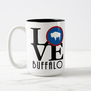 Tasse 2 Couleurs LOVE Buffalo Wyoming