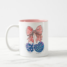 Tasse 2 Couleurs Love cerise beaucoup de fruit drôle