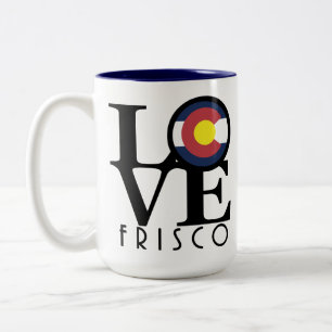 Tasse 2 Couleurs LOVE Frisco Colorado 15oz