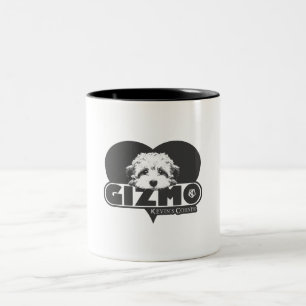 Tasse 2 Couleurs Love Kevin's Corner Mascot Maltipoo Puppy Gizmo