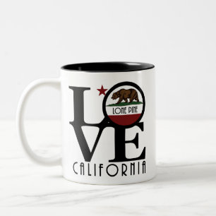 Tasse 2 Couleurs LOVE Lone Pine California 111oz