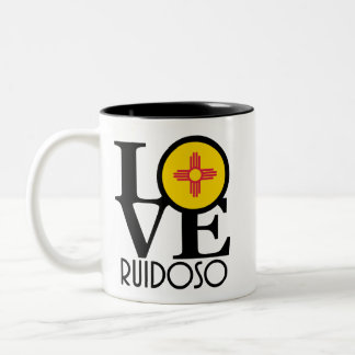 Tasse 2 Couleurs LOVE Ruidoso, NM 11oz