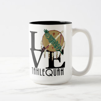 Tasse 2 Couleurs LOVE Tahlequah 15oz