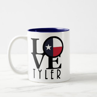Tasse 2 Couleurs LOVE Tyler Texas 11oz