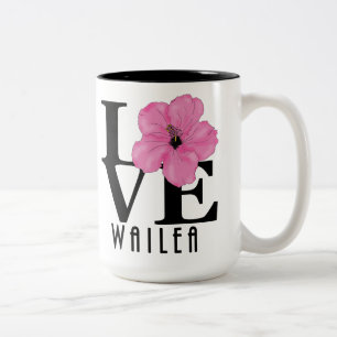 Tasse 2 Couleurs LOVE Wailea Rose 15oz