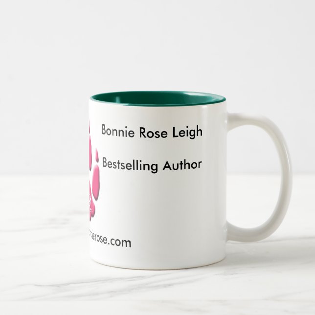 Tasse 2 Couleurs lrglogo, auteur rose mignon de LeighBestselling,… (Droit)