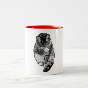 Tasse 2 Couleurs Lueur de pointillés Hush
