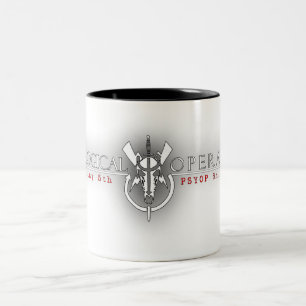 Tasse 2 Couleurs Lueur foncée d'A5POB Kaffee Kup