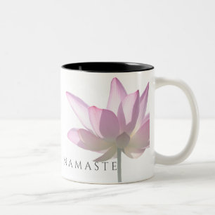 Tasse 2 Couleurs ©Lumière Spirituelle Namaste Pink Lotus Personnali