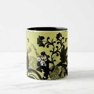 Tasse 2 Couleurs Lutin en noir