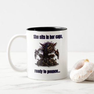 Tasse 2 Couleurs Lutin prêt à bondir