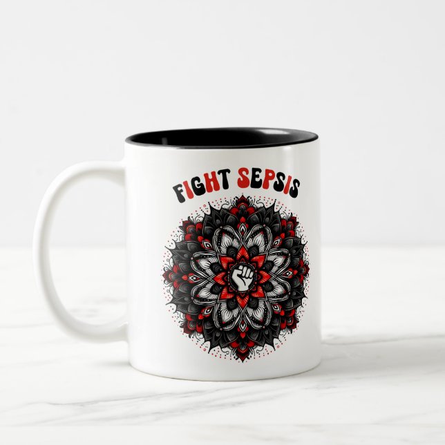 Tasse 2 Couleurs Lutter contre les coupes de coquilles (Gauche)