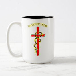 Tasse 2 Couleurs Lux in Tenebris - Rosary 01