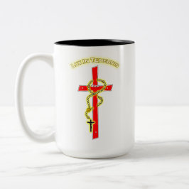 Tasse 2 Couleurs Lux in Tenebris - Rosary 02