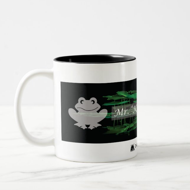 TASSE 2 COULEURS M. "ROI" TOAD (Gauche)