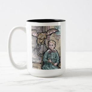 Tasse 2 Couleurs Ma première bête #8 - Créature gothique étrange su