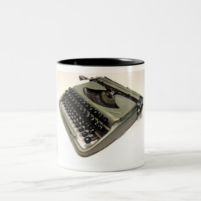 Tasse 2 Couleurs Machine à écrire de Groma Kolibri (Centre)