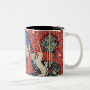 Tasse 2 Couleurs Madame et la licorne : 'À mon seulement desire