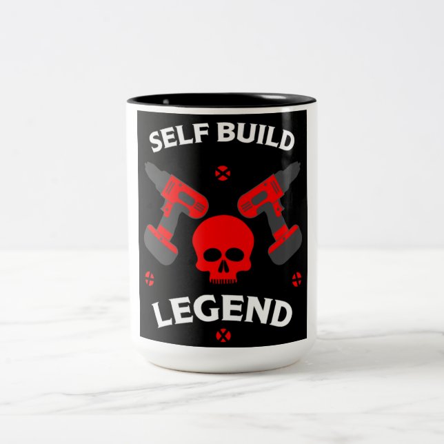 Tasse 2 Couleurs maison auto-construite (Centre)