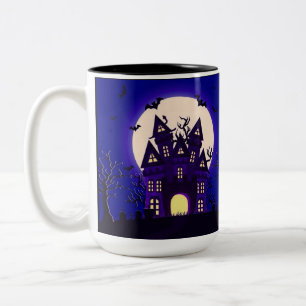 Tasse 2 Couleurs Maison de Lune Hantée