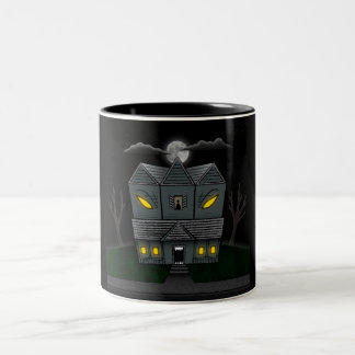 Tasse 2 Couleurs Maison monstre hantée