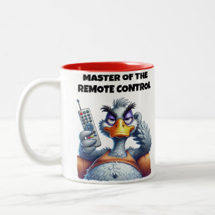 Tasse 2 Couleurs Maître de la télécommande