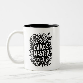 Tasse 2 Couleurs Maître du Chaos – Conception multitâche