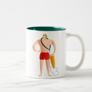 Tasse 2 Couleurs Maître nageur