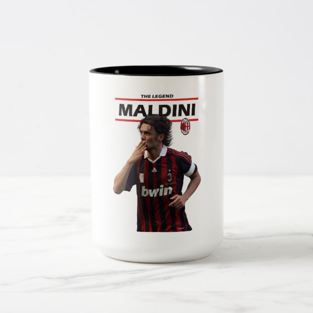 Tasse 2 Couleurs Maldini ac milan (Centre)