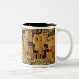 Tasse 2 Couleurs MALI, Pays Dogon. Tellem malien traditionnel