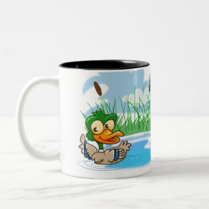 Tasse 2 Couleurs Mallard Duck