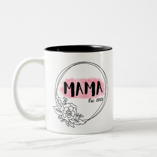 Tasse 2 Couleurs MAMA existe. (Gauche)