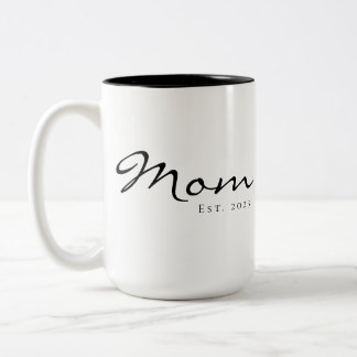 Tasse 2 Couleurs Maman a établi un nouveau cadeau pour maman