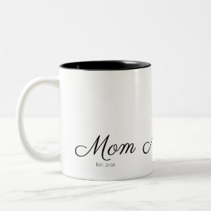 Tasse 2 Couleurs Maman a établi un nouveau cadeau pour maman