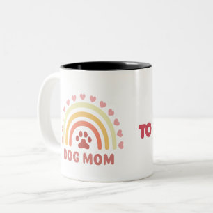 Tasse 2 Couleurs Maman Chien à Maman Humaine