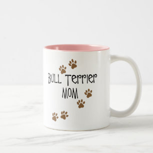 Tasse 2 Couleurs Maman de bull-terrier