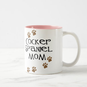 Tasse 2 Couleurs Maman de cocker pour des mamans de chien