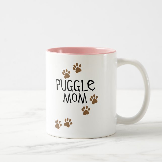 Tasse 2 Couleurs Maman de Puggle (Droit)