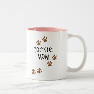 Tasse 2 Couleurs Maman de Yorkie