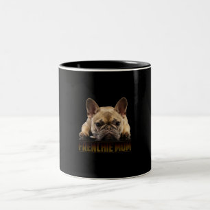 Tasse 2 Couleurs maman frenchie   cadeau de maman bulldog