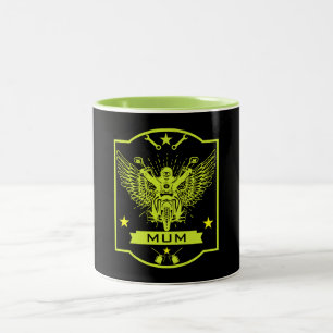 Tasse 2 Couleurs Maman Motorbike Rider