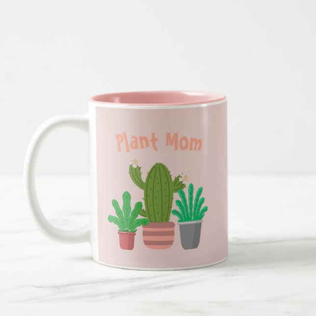 Tasse 2 Couleurs Maman plante (Gauche)