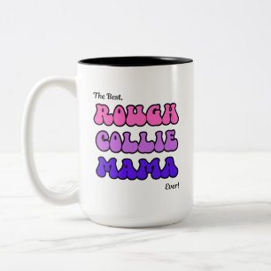 Tasse 2 Couleurs Maman Rough Collie