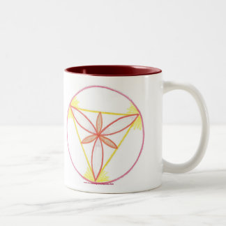 Tasse 2 Couleurs Mandala #2 d'inspiration