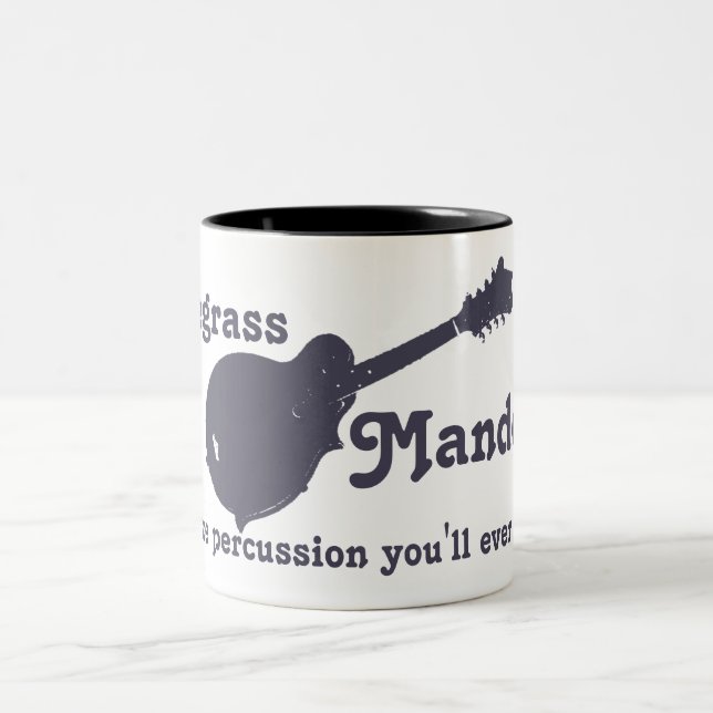 Tasse 2 Couleurs Mandoline de Bluegrass - toute la percussion que (Centre)