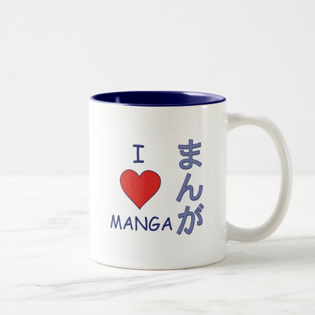 Tasse 2 Couleurs Manga (Droit)