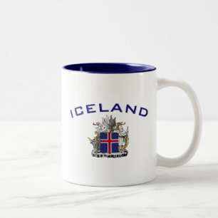 Tasse 2 Couleurs Manteau de l'Islande des bras