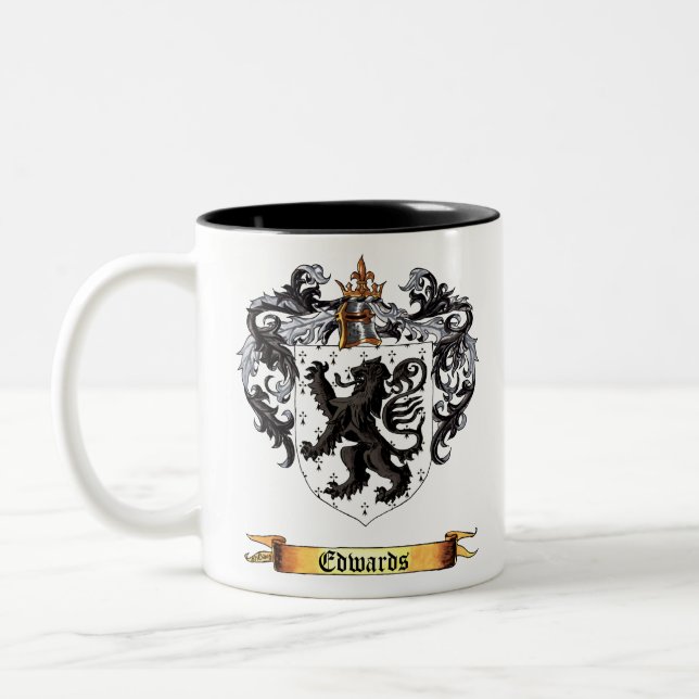 Tasse 2 Couleurs Manteau d'Edwards des bras (Gauche)