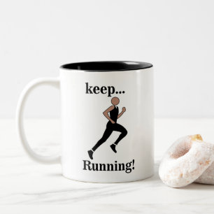 Tasse 2 Couleurs Marathonien du coureur