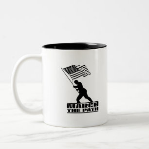 Tasse 2 Couleurs Marche pour la Coupe du Café